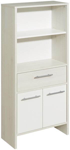 MIDI SKŘÍŇKA, bílá, barvy pinie, 62/136,2/28 cm Carryhome - Koupelnové série