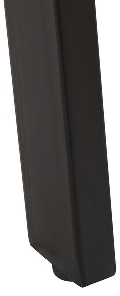 Rozkládací jídelní stůl HARLOW Tmavě hnědá 140/180 cm 90 cm