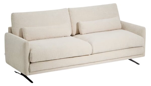 --25 % Dny MOMENTI– Kave Home Béžová dvoumístná pohovka Veliro 210 cm