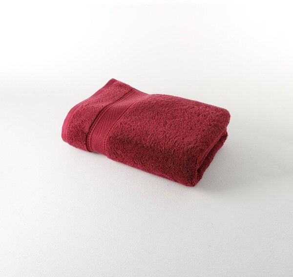 Jednobarevná froté sada koupelnového textilu zn. Colombine, luxusní kvalita 540 g/m2 vínová ručníky 2x40x40 cm