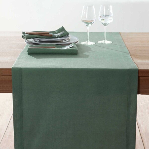 Nemačkavý ubrus khaki 150x150 cm