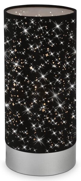 Briloner 7028-015 - Stolní lampa STARRY SKY 1xE14/25W/230V černá BL1472