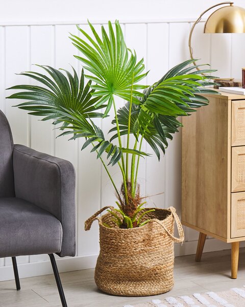 Umělá rostlina FAN PALM 100 cm Zelená