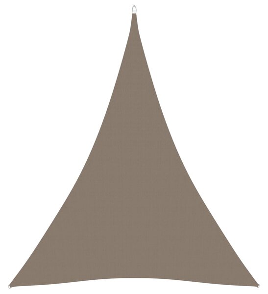 Stínící plachta oxfordská látka trojúhelníková 3x4x4 m taupe