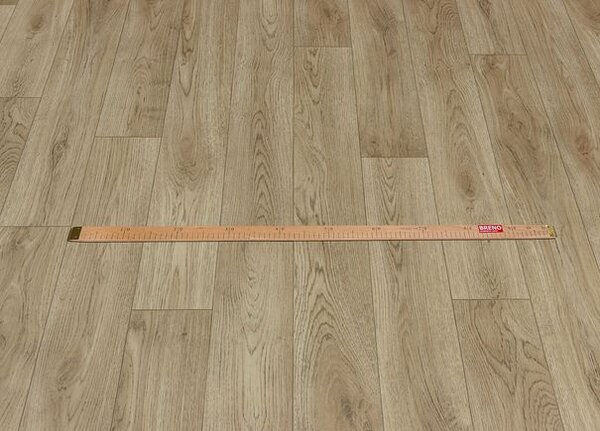Breno PVC SILVERTEX Pin Oak 166M – hnědé dřevo, šíře 200 cm