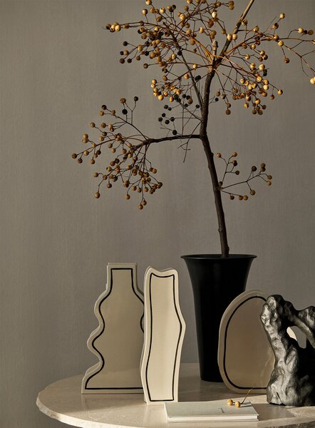 Ferm Living designové květináče Spun Alu Vase