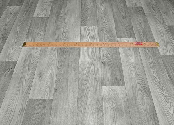 Breno PVC SMARTEX Sugar Oak 997L – šedé dřevo, šíře 400 cm