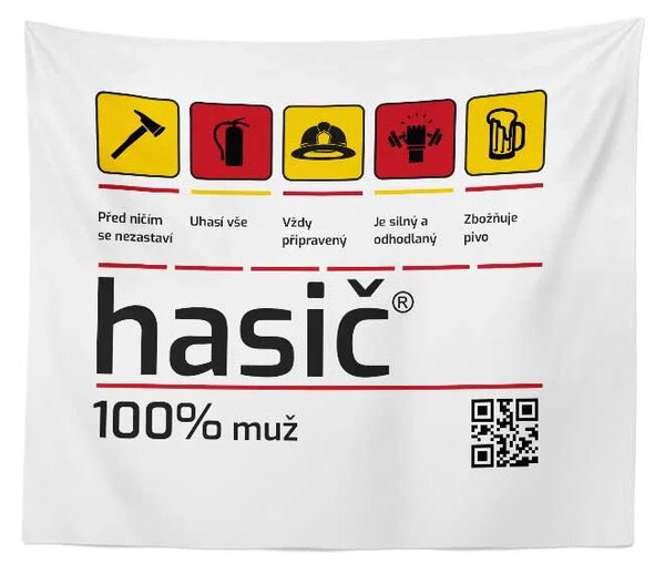 Sablio Deka Hasič: 150x120 cm