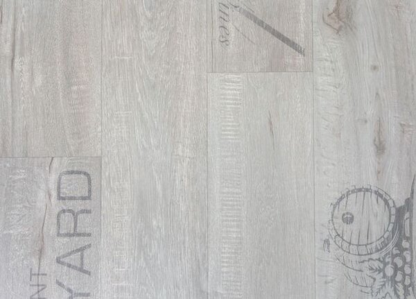 Breno PVC TRENTO Chardonnay 406L – šedé dřevo, šíře 300 cm