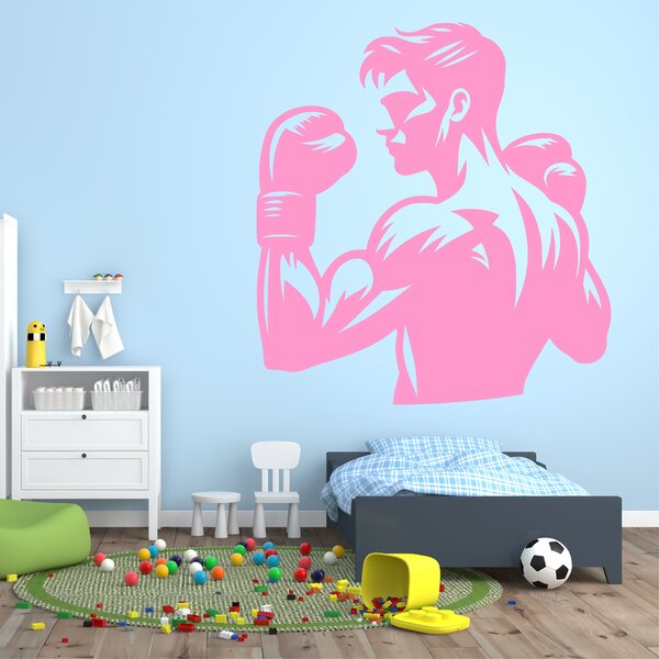 Živá Zeď Samolepka Boxer Barva: černá