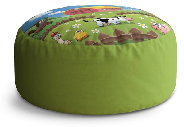 Sablio Taburet Circle Farma: 38x48 cm