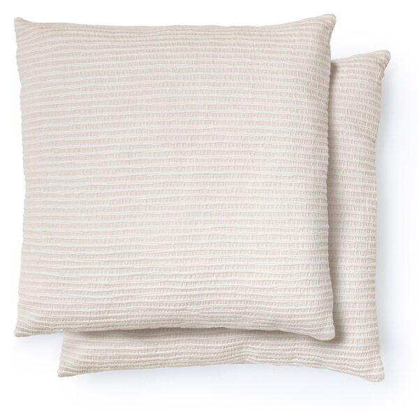 Povlaky na polštáře v sadě 2 ks z žakáru 50x50 cm Vindi – Kave Home