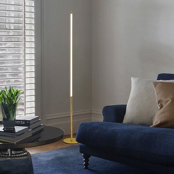 Toolight Stojací lampa APP1416-F Gold