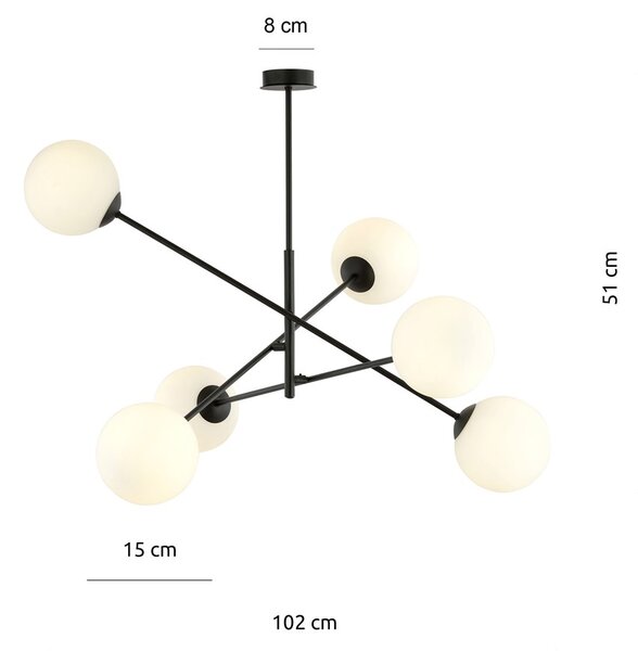 Emibig 8923591 ŠÍŘKA: 1020 mm, BARVA: černá, opál