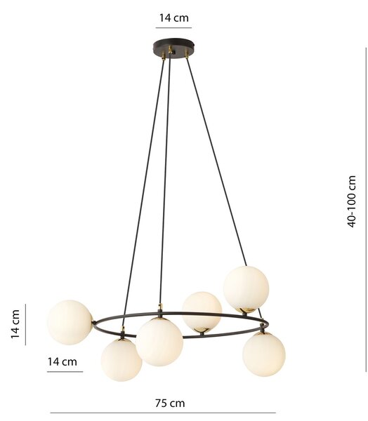 Emibig 8928053 ŠÍŘKA: 750 mm, BARVA: černá, opál