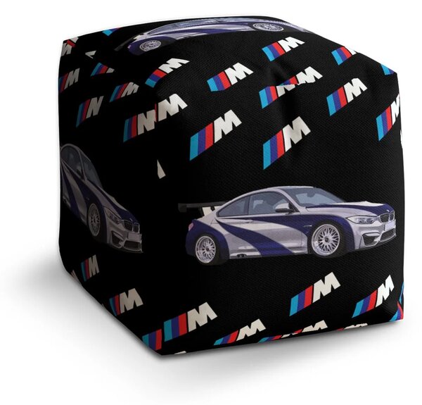 Sablio Taburet Cube MPERFORMANCE sportovní auto - 40x40x40 cm