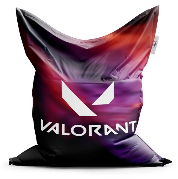 Sablio Sedací vak Classic VALORANT Glow - 150x100 cm