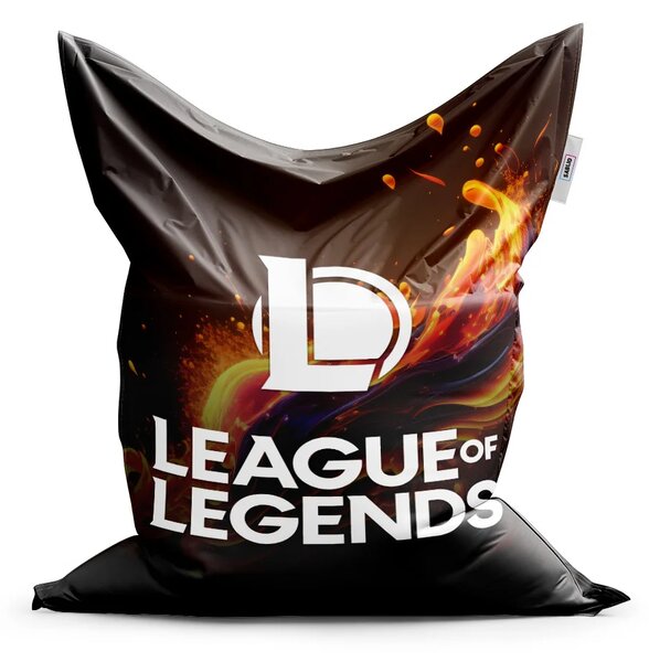 Sablio Sedací vak Classic League of Legends Abstract - 150x100 cm
