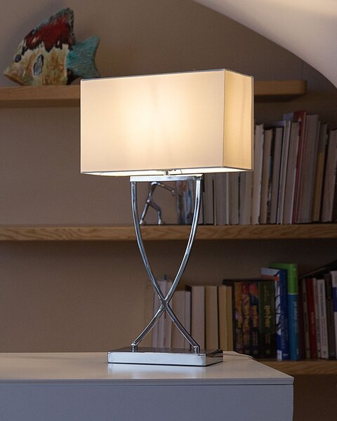 Stolní lampa YASUNI Kov Bílá