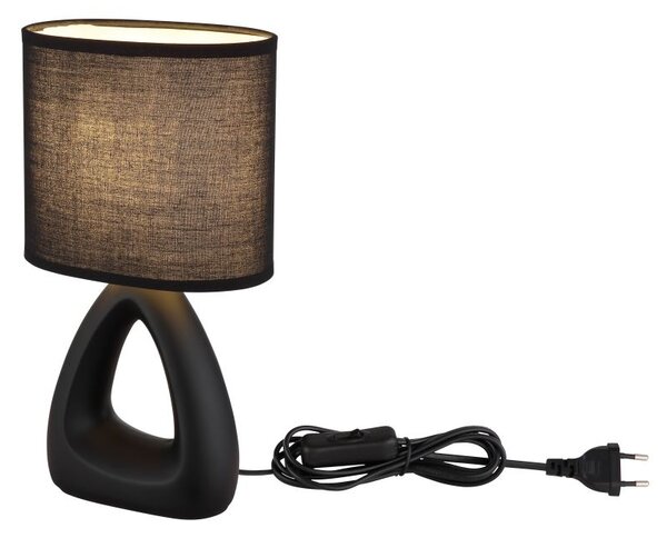 Globo Lighting Triangle stolní lampa 1x40 W černá 21731S