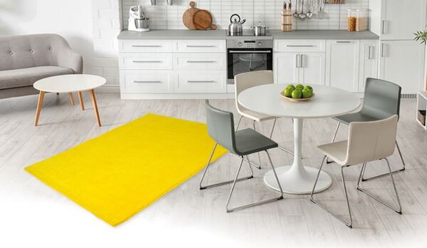 Breno Kusový koberec SPRING yellow – žlutý, 60x110 cm