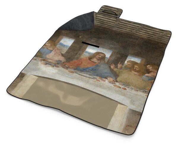Sablio Plážová deka Poslední večeře - Leonardo da Vinci: 200x140 cm