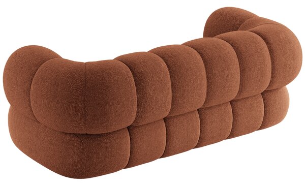 -25 % Dny MOMENTI– Cosmopolitan Design Terakotově oranžová dvoumístná pohovka Koge 180 cm