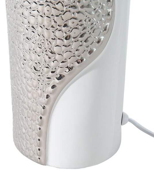 Stolní lampa AIKEN Porcelán Bílá