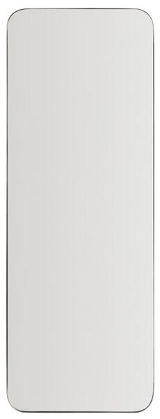 Kave Home Černé kovové závěsné zrcadlo Marco 100 x 30 cm