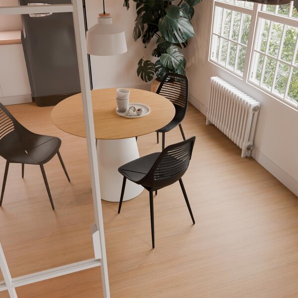Somcasa Bílé kovové závěsné světlo Artana 30 cm