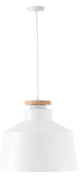 Somcasa Bílé kovové závěsné světlo Artana 30 cm