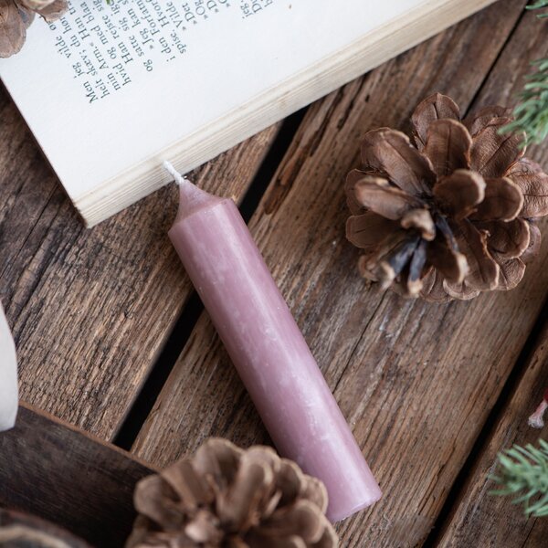 Svíčka Old Rose Rustic 11 cm