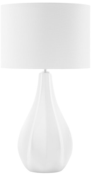 Stolní lampa SANTEE Porcelán Krémově bílá