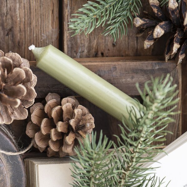 Svíčka Moss Green 11 cm