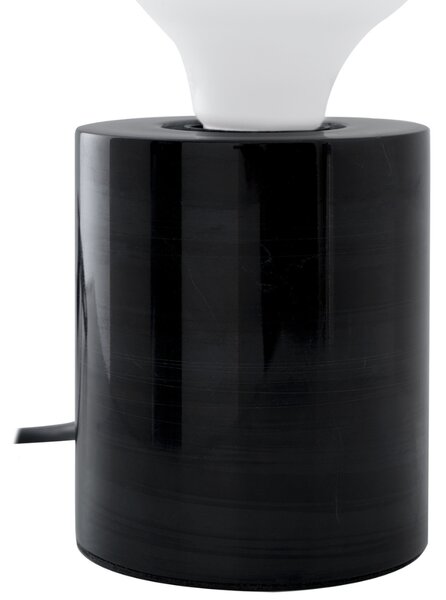 Somcasa Černá mramorová stolní lampa Roser 11 cm