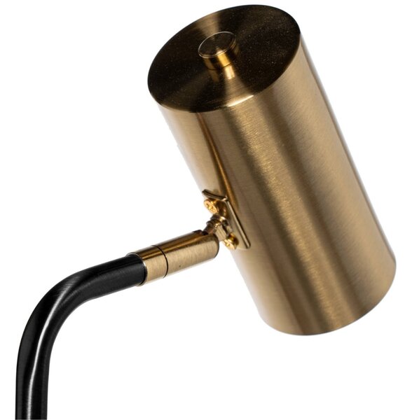 Zlatá kovová stolní lampa Somcasa Riola 52 cm