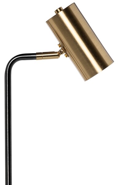 Zlatá kovová stolní lampa Somcasa Riola 52 cm