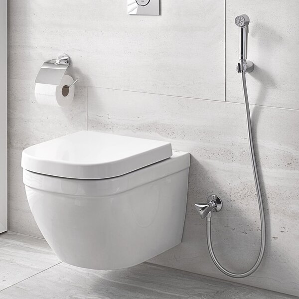 Grohe Tempesta sada bidetové hlavice na stěnu StarLight Chrome 27514001