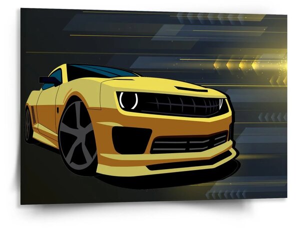 Sablio Obraz Chevrolet Camaro Pruhy - 150x110 cm