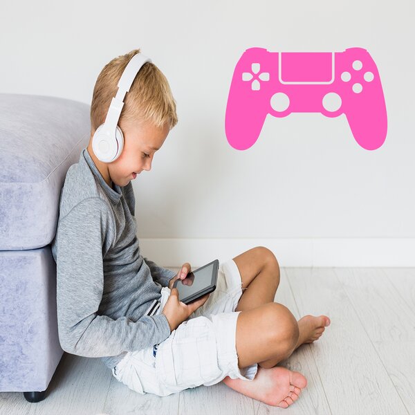 Živá Zeď Samolepka Ovladač na playstation Barva: černá