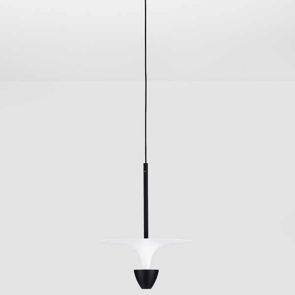 -25 % Dny MOMENTI– Černobílé kovové závěsné LED světlo Nova Luce Luet 26 cm