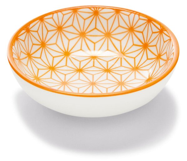 Ernesto® Sada misek, 2dílná / Sada misek na dipy, 6dílná / Sada porcelánových lžiček, 6dílná (sada misek na dipy/bílá/oranžová) (100352311005)