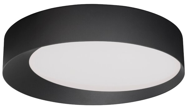 Černé kovové stropní LED světlo Nova Luce Oby 60 cm