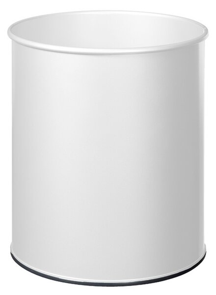 Rossignol SAS Odpadkový koš Rossignol Papea, 30 L, ocelový, bílý