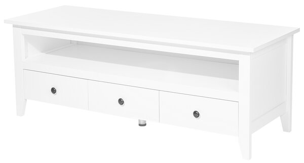 TV stolek BERKELEY Bílá