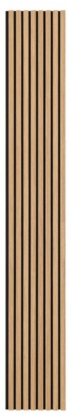 Akustické panely 40 x 270 cm - Teak T04 - 2 ks v balení 40x270 cm