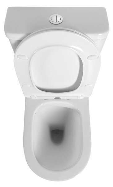 Sapho Sapho, INFINITY RIMLESS WC kombi mísa s nádržkou, spodní/zadní odpad, bílá, PC105WR