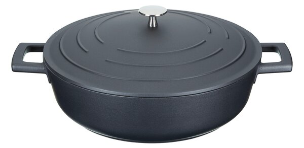 Hrnec MasterClass 28 cm 4 l indukční nepřilnavý černý MCMSCRD28