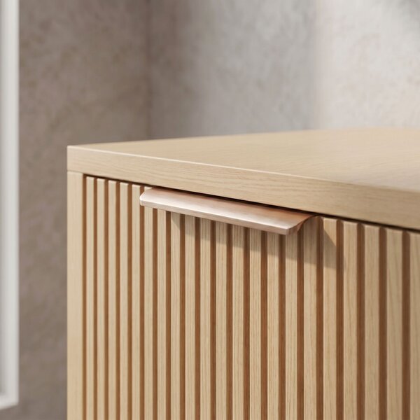 Koupelnová skříňka pod umyvadlo Rea Core 80cm Beige