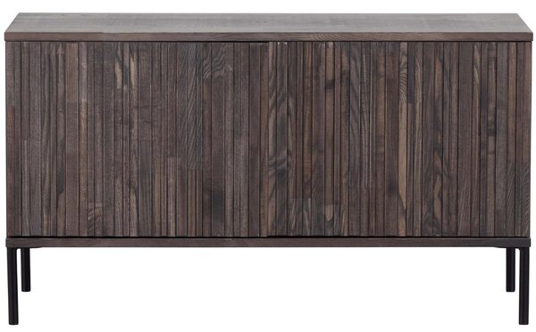 WOOOD Hnědý jasanový TV stolek Gravia 100 x 44 cm